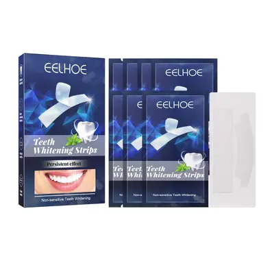 EELHOE 焕白牙贴呵护牙贴片去渍白牙齿亮白清洁牙垢牙渍烟牙提亮
