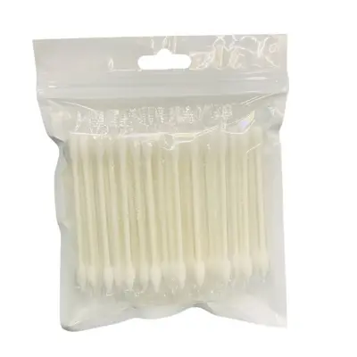 Disposable Cosmetic Cotton Swabs, Individually Packed, Double-Tipped