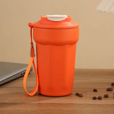 316 Stainless Steel Insulated Mug with Temperature Display, Large Capacity - 9