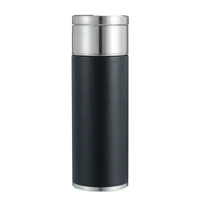 Günlük 304 paslanmaz çelik termos bardak çay su ayırma 420ml iş erkek hediye kutusu seti hediye çay bardağı - 5