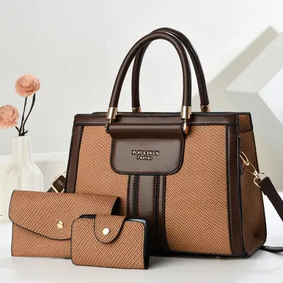 Mature Women's Handbag, Large Capacity Mom Bag - 3