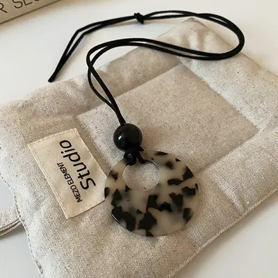 Maillard retro necklace women's Korean new niche sweater chain fashion autumn and winter versatile high-end necklace wholesale - 8