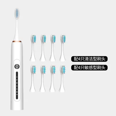 Sonic Electric Toothbrush Rechargeable Couple Set - 13