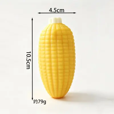 Slow Rebound Fruit and Vegetable Squishy Toy, Silicone Stress Reliever - 10