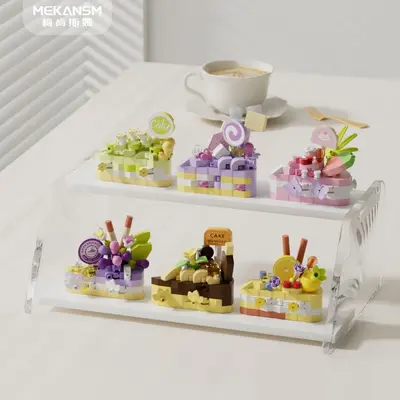 City Architecture Street View Building Blocks, Children's Educational Toy, Decorative Figu - 8