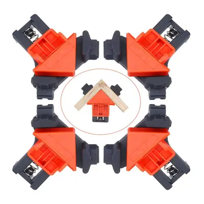 Plastic Right-Angle Woodworking Clamp for Quick Fixing