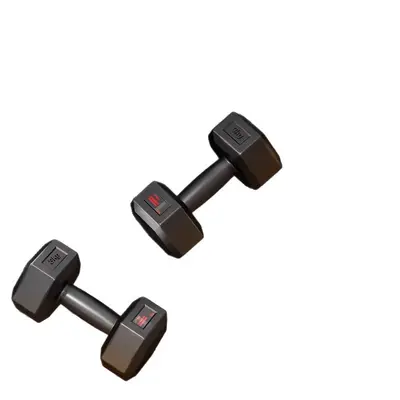 Erkek Dumbbell Fitness Ev Spor Aletleri Kadın Kettlebell Kol Kas Antrenmanı Çift Altıgen Kauçuk Kaplı Dumbbell Seti Kombinasyon Öğrenci