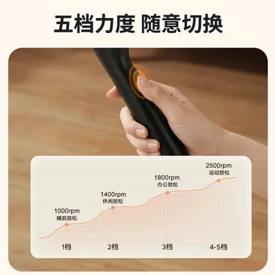 Detachable Dual-Head Electric Massage Gun, Multifunctional, Portable - 3