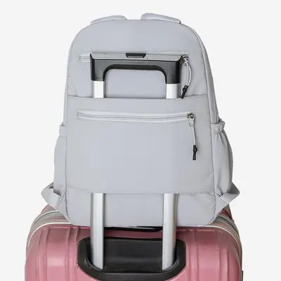 Japanese-Style Lightweight Nylon Backpack Large Capacity - 3