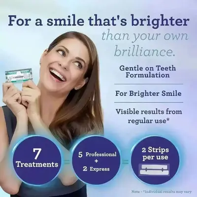 GuruNanda Coconut Oil Teeth Whitening Strips, 14 Strips - 2