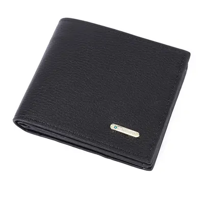 Short Men's Wallet, PU Leather, with Zipper Coin Pocket - 2