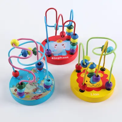 Children's Eight-Tone Xylophone and Threading Educational Toy Set - 4