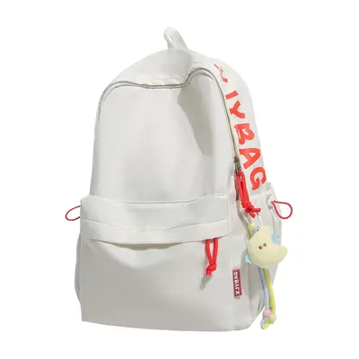 Leichter Schulrucksack für Mittel- und Oberschüler sowie Studenten, vielseitiger Freizeitrucksack mit großem Fassungsvermögen, Unisex-Doppelschulter-Rucksack - 8