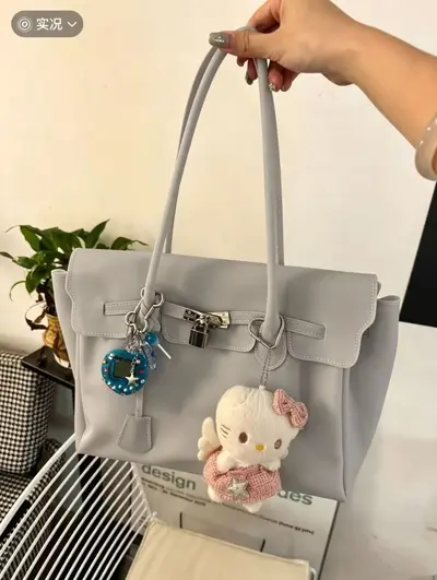 Transparente Jelly-Tote-Bag, großes Fassungsvermögen, Damen-Achseltasche
