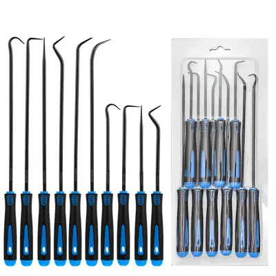 Oil Seal Removal Tool Set, 4, 6 or 10 Pieces, Hook Puller