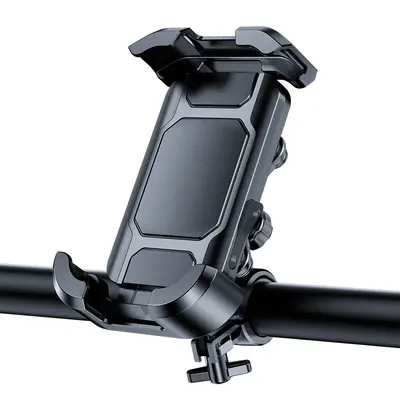 Stoßgedämpfte Handyhalterung für Motorrad und Mountainbike, Navigation