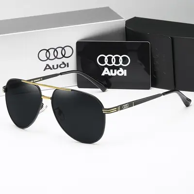 Солнцезащитные поляризованные HD очки Audi 4S Store в том же стиле для мужчин и женщин, модные стройнящие очки для езды на велосипеде и вождения на открытом воздухе - 1