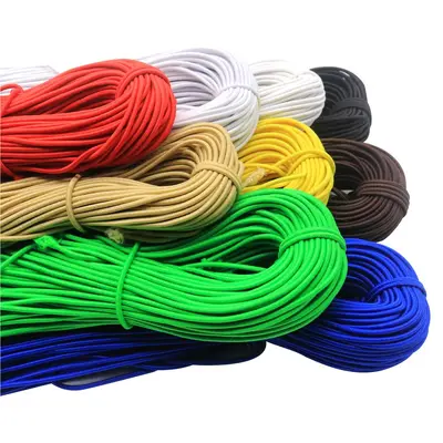 Multi-Strand Latex Elastic Cord 0.8-2.5mm, High Elasticity - 6