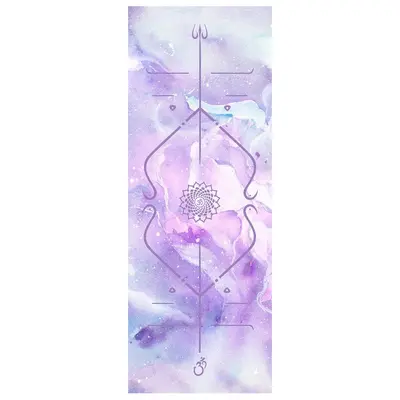 Yoga mat, 80cm wide, 5mm thick, odorless PU rubber