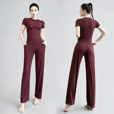 Yoga-Hose, locker, schnelltrocknend, hochelastisch, Damen - 12