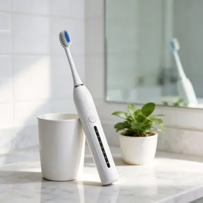 Electric Toothbrush Cross-Border Portable Smart Teeth Cleaning Gadget Rechargeable Fully Automatic Electric Toothbrush for Adults