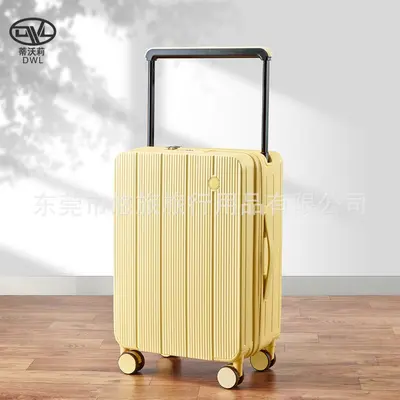 Small Aluminum-Frame Carry-On Suitcase with Scratch-Resistant Finish - 1