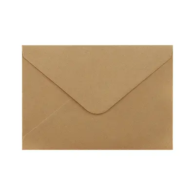 Düz Renk Kraft Kağıt Zarf, Renkli Çift Kaplamalı Kağıt, Siyah Karton, Lisi Zarfı - 7