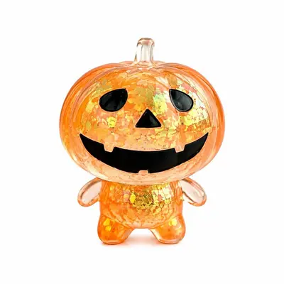 Halloween-Kürbis-Malzucker-Stressabbau-Quetschspielzeug mit langsamer Rückstellung