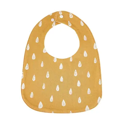 Yinxiuli Baby wasserdichter Latzchen U-förmiges Spucktuch Kinder-Essenslätzchen Baby reine Baumwolle wasserdichter Speichel Messing Tasche - 11