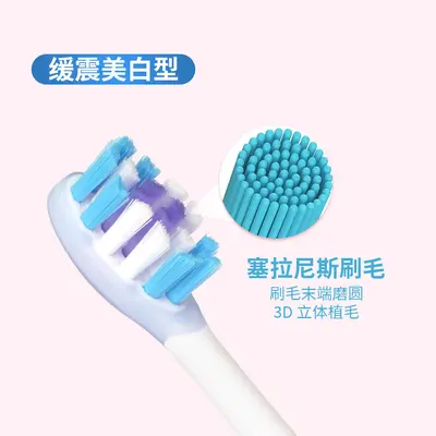 Replacement Brush Heads for Shuke G5 Pro Electric Toothbrush, G33/G23/T1/T2/T3/G34/V3/GT2 - 2