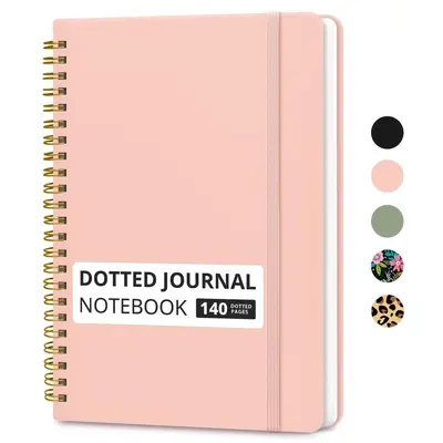 Green Lined Tearable Spiral Notebook with Index Cards 6x8 inch - 11