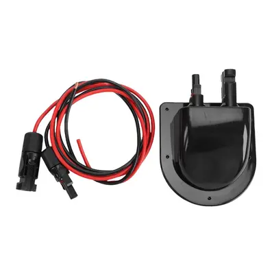 Solar-Anschlussdose für Wohnmobildach, ABS, mit 13AWG MC4-Kabel - 7
