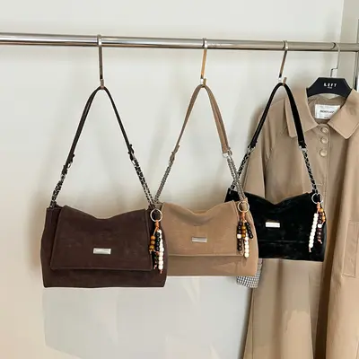 Damen-Kettentasche 2026, Retro-Tote-Bag - 1