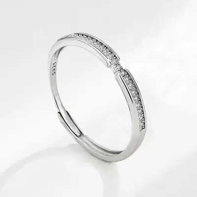 Paar-Ringe, Herren-Damen, personalisiertes Design, Luxusgeschenk - 8