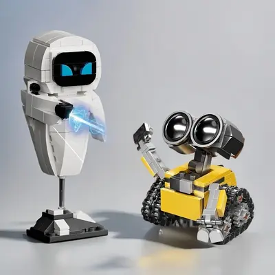 Eva Wall-E Roboter-Mecha Kinder-Bauklötze - 1