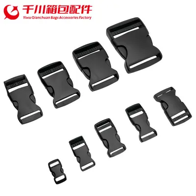 Plastic Insert Bag Buckle, Male-Female Backpack Snap Fastener