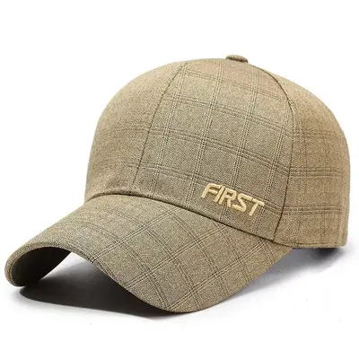 Neue Herbstkollektion Herren-Mütze koreanisches Design Trendige Buchstaben-Herren-Kappe Outdoor-Freizeit-Sonnenschutz Basecap - 7