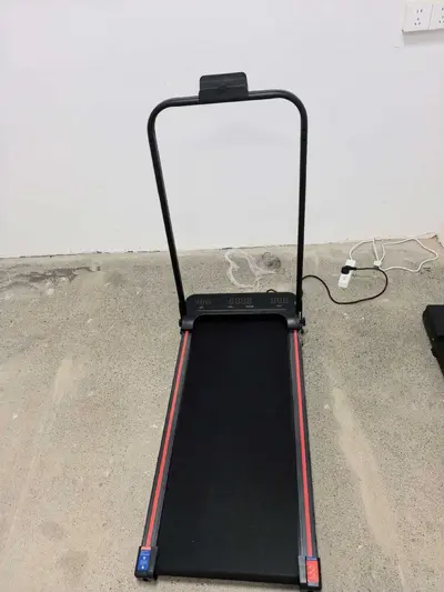 Katlanabilir Elektrikli Koşu Bandı, Sessiz Mini Ev Tipi Fitness Ekipmanı - 8