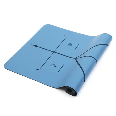 PU Natural Rubber Yoga Mat, Double-Sided Non-Slip, Thick and Wide - 13