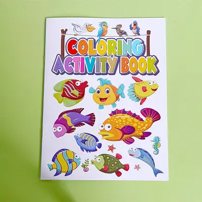 Cartoon Colouring Activity Book for Toddlers and Children - 8