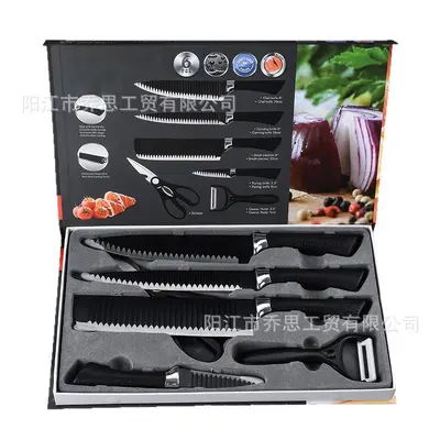 Küchenmesserset 0238A Edelstahl 6-teilig - 8