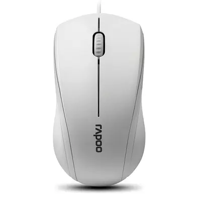 Rapoo N1600 Wired Silent Optical Mouse, USB, Portable