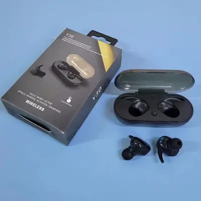 Y30/TWS-4/TWS-5 touch Bluetooth earbuds, frosted finish, power indicator - 8