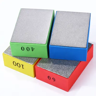 Tile Edge Trimmer Diamond Hand Polishing Pad for Marble and Glass Stone