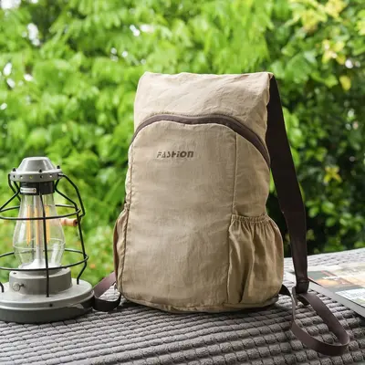 Ultra-light fashion slim folding travel backpack unisex outdoor sports backpack lightweight versatile hiking backpack