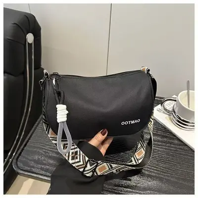 Minimalist Small Handbag Bags 2025 New Model Shoulder Bag Versatile Premium Wide Shoulder Strap Single Shoulder Crossbody Bag Minimalist Versatile - 4