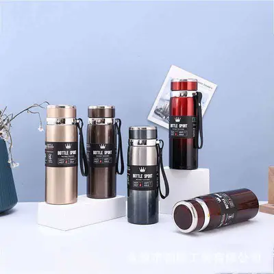 Large Capacity 316 Stainless Steel Insulated Bottle with Strap, Portable - 4
