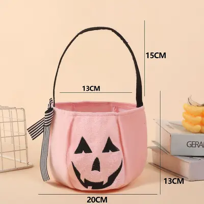 Halloween Bow Embroidered Candy Bag for Children - 7