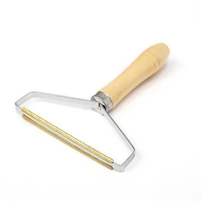 Handgefertigter Kaschmir-Reiniger für den Heimgebrauch, beidseitiger Textilrasierer für Kleidung, Mäntel, Teppiche und Tierhaar. - 6