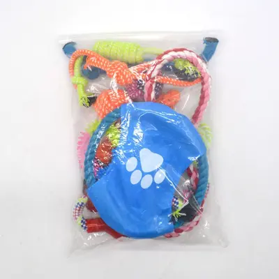 Cotton Rope Dog Ball, Chew-Resistant, for Puppies - 4